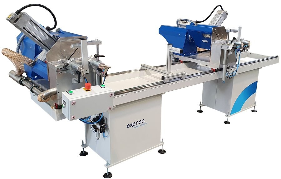 HECHT Exenso dubbele verstek-zaagmachine DS350