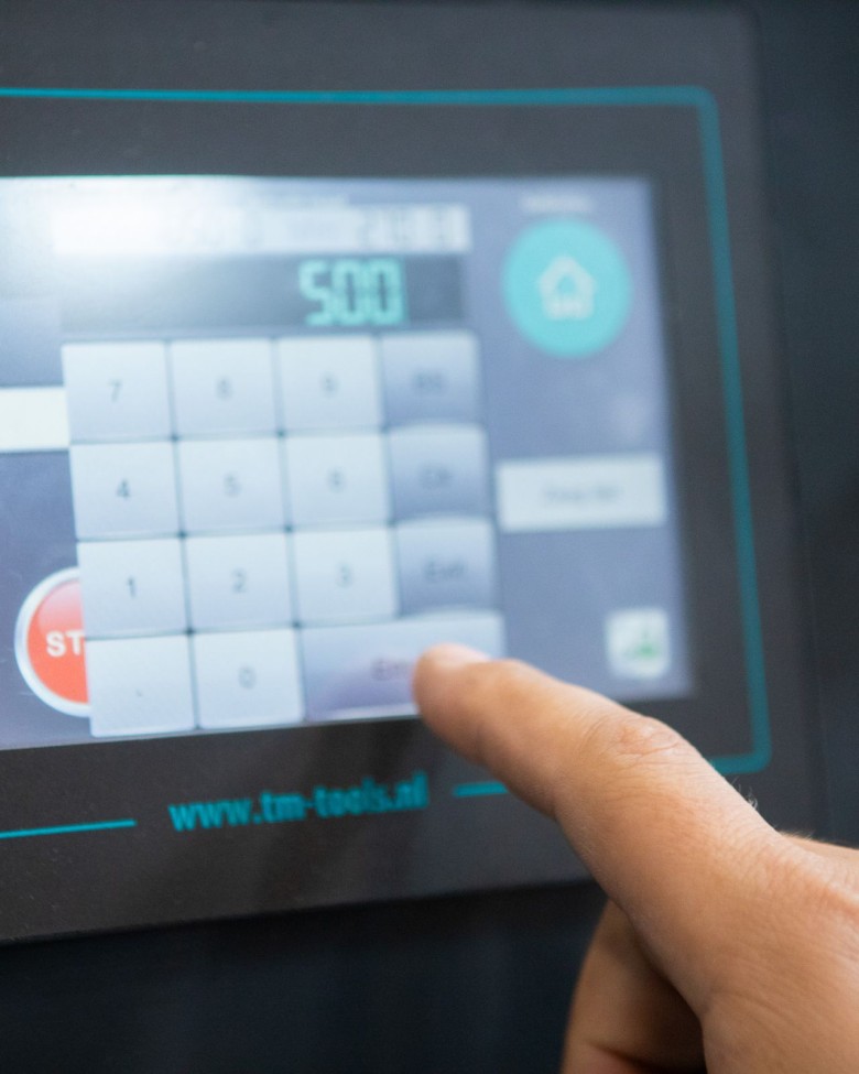 PPS 80 Touch opduwsysteem